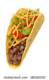 Taco, Cutout On White Background