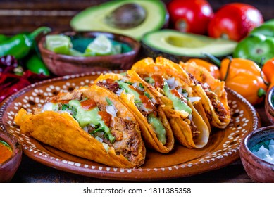 Taco de Barbacoa is a Mexican dish from the state of Jalisco. The dish is a meat stew traditionally made from beef meat.