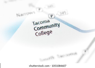 Tacoma Community College Station. Seattle Metro Map. 