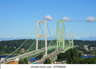 Tacoma Narrows bridge, Tacoma, Washington