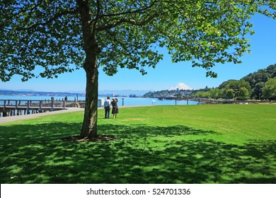 Tacoma, Summer. Washington State. Public Park. 