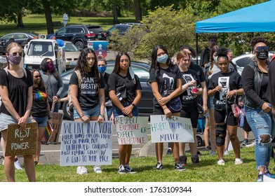 Tacoma, WA, USA 6/19/2020, Youth Rally And March For Say Their Names, Black Lives Mater At Wapato Park 