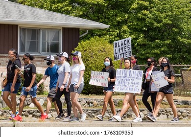 Tacoma, WA, USA 6/19/2020, Youth Rally And March For Say Their Names, Black Lives Mater At Wapato Park 