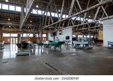 Tacoma, WA USA - Circa August 2021: View Of The Interior Exhibition At The Foss Waterway Seaport Museum.