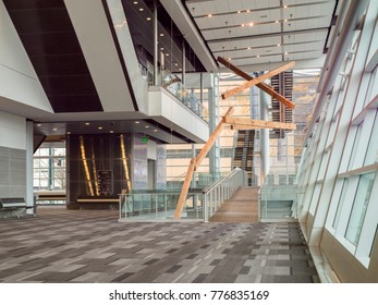 Tacoma, Washington / United States - January 31, 2014: Tacoma Convention Center