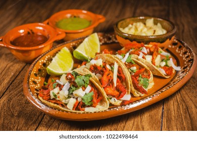 Tacos Al Pastor Mexican Food In Mexico City