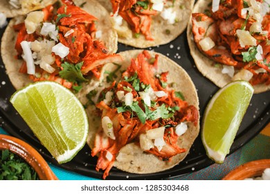 Tacos Al Pastor, Mexican Taco, Street Food In Mexico City