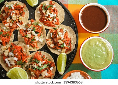 Tacos Al Pastor, Mexican Taco, Street Food In Mexico