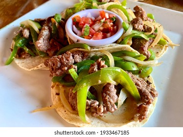 Tacos de arrachera, mexican food