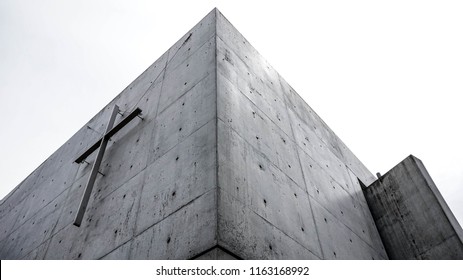 Tadao Ando, Church In Ibaraki, Japan,exterior