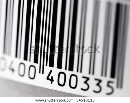 Tag with bar code