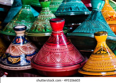 TAGINE
Morocco, Traditional Moroccan Gastronomic Ceramic Tajine Dish
