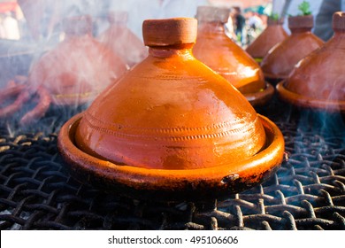 TAGINE
Morocco, Traditional Moroccan Gastronomic Ceramic Tajine Dish
