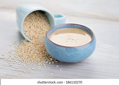 Tahini Made From Sesame Seeds - Food And Drink