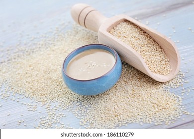 Tahini Made From Sesame Seeds - Food And Drink