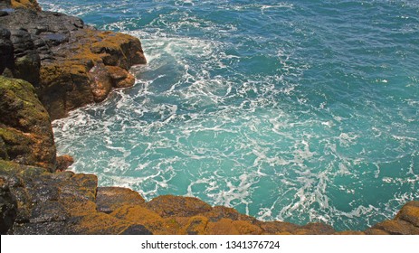 Tahiti, French Polynesia - February 14th 2019.
Arahoho Blowhole In Tahiti