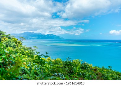 Tahiti Holiday Escape, French Polynesia - Mountain View Over The Island