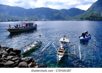 Tahuna, the city in Sangihe Island, North Sulawesi Province, Indonesia situated in the South China Sea. The islands categorized as remote and outer island. Abundant of natural resources. November 2020