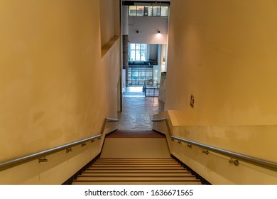 Taichung, NOV 3: Interior View Of The National Taiwan Museum Of Fine Arts On NOV 3, 2019 At Taichung, Taiwan