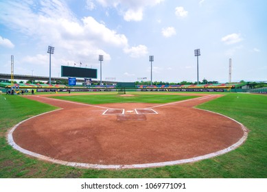 Taichung, Taiwan - Apr 14 2018 In Taichung, Taiwan. Taichung Intercontinental Baseball Stadium