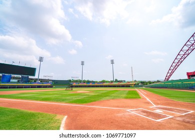 Taichung, Taiwan - Apr 14 2018 In Taichung, Taiwan. Taichung Intercontinental Baseball Stadium