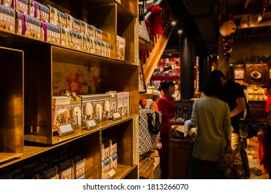 Taichung, Taiwan - November 21th, 2019: Miyahara, The Famous Cake And Ice Store At Taichung, Taiwan