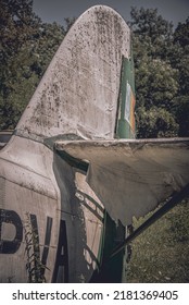 Tail Of An Abandoned Soviet Plane