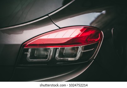  tail light of the car