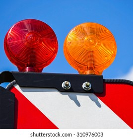 Tail light of a tractor