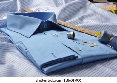 Tailored Bespoke Shirt Close Up