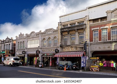 Tainan City, Taiwan-Jan 31th,2020 :Xinhua Old Street.Since the Japanese Colonial Period, Xinhua has been a major political and commercial center at the gateway to the mountains of Tainan.