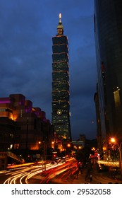 how long was taipei 101 the tallest building in the world