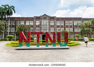 Taipei, Taiwan- July 11, 2022: View Of The National Taiwan Normal University In Taipei City, Taiwan. It's The Leading Research Institute In Such Disciplines As Education And Linguistics In Taiwan.