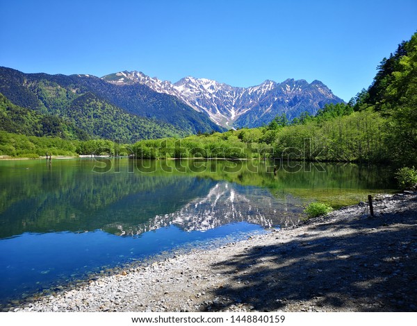 Taisho Pond Kamikochi Japan 13 June Stock Photo Edit Now