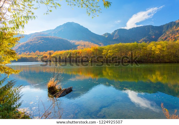 Taisho Pond Kamikochi Nagano Prefecture Japan Stock Photo Edit Now