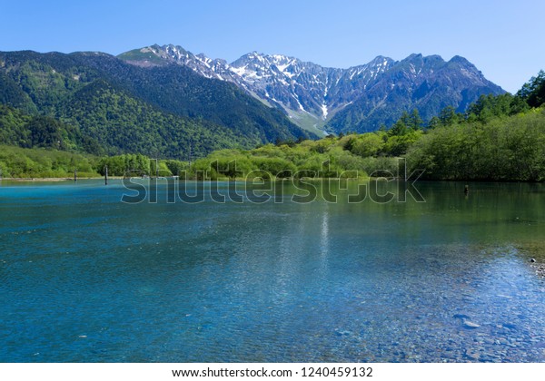 Taisho Pond Kamikochi Nagano Prefecture Japan Stock Photo Edit Now