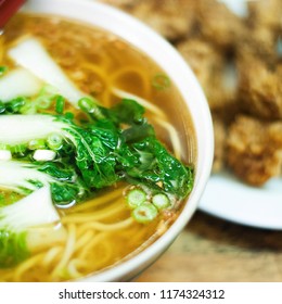 Taiwanese Popcorn Chicken With Soup