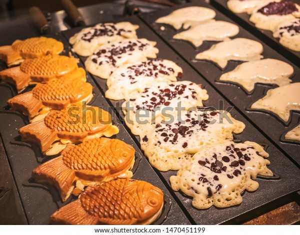 Taiyaki Japanese Street Food Fish Shaped Stock Photo Edit Now