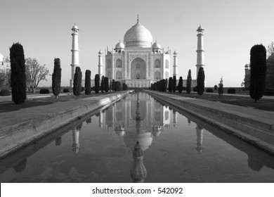 Black And White Taj Mahal India High Res Stock Images Shutterstock