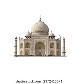 Taj Mahal in Agra stock photo
