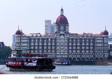 The Taj Mahal Palace Hotel, Is A Heritage, Five-star, Luxury Hotel Built In The Saracenic Revival Style In The Colaba Region Of Mumbai, Maharashtra, India, Situated Next To The Gateway Of India.