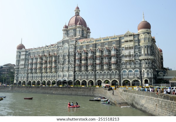 Taj Mahal Palace Mumbai India Stock Photo (Edit Now) 251518213