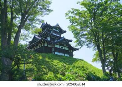 Takada Castle In Joetsu City, Niigata Pref., Japan