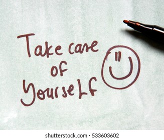 take care of yourself shirt