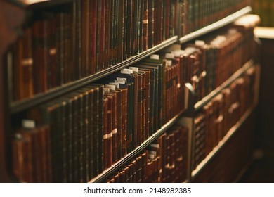 Take Your Pick. Cropped Shot Of A Large, Vintage Library Full Of Books.