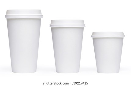 plain paper coffee cups