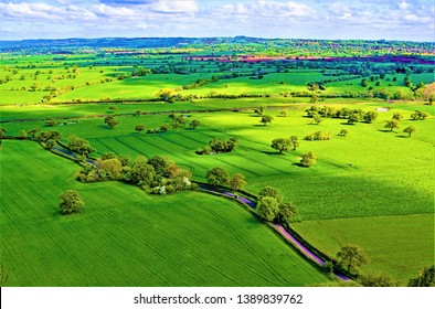 Taken To Capture The Rural Beauty Of Cheshire East, Cheshire, North West, England. 