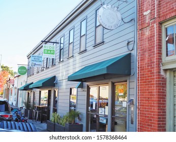 Taken December 3, 2019 Of Businesses Along Piedmont Avenue In Oakland, CA, USA. One Of Many Businesses Along The Avenue.