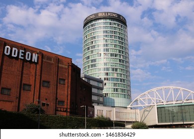 Taken July 2019. Birmingham UK. Birmingham's Rotunda Building 