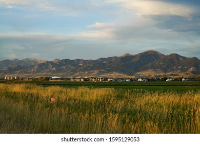 Taken while biking on the outskirts of Bozeman, looking towards the South end of Montana State University 